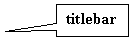 Прямоугольная выноска: titlebar